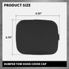 G-PLUS Front Bumper Tow Hook Eye Cover Pair LH & RH Compatible with Lexus RX400h 2006-2008 52128-48901