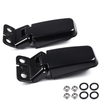 2pcs Rear Tailgate Hinge Liftgate Window Glass Hinge Compatible with Armada 2004-2015 Rear Tailgate Window Glass Hinges