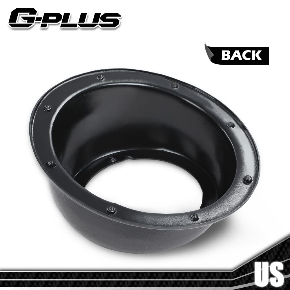 G-PLUS Angled Speaker Enclosures Boxes Pods Mount Door Kick Panel Rear Deck 6.5"