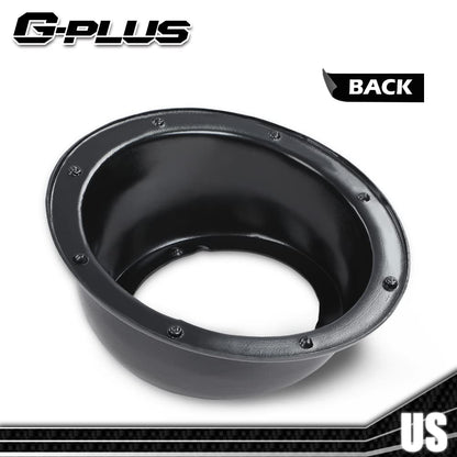 G-PLUS Angled Speaker Enclosures Boxes Pods Mount Door Kick Panel Rear Deck 6.5"