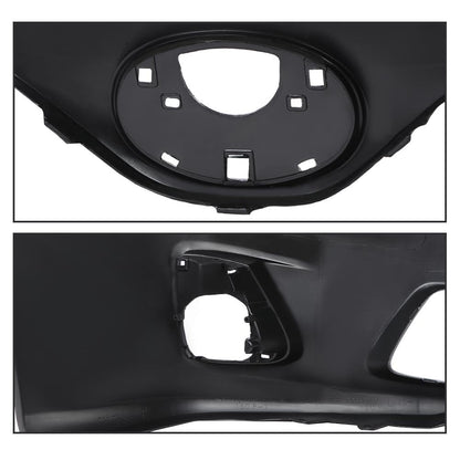 G-PLUS Primed Front Bumper Cover Fascia Compatible with Toyota Corolla Base CE L LE 2011 2012 2013, 5211903901, TO1000372, Black