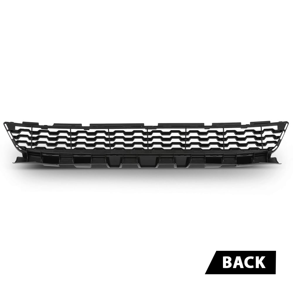 G-PLUS Front Center Bumper Grille, Compatible with BMW 740e M760i M760Li 2017-2019, Fit BMW 740i 750i 750Li 2016-2019, 51118092154, BM1036166
