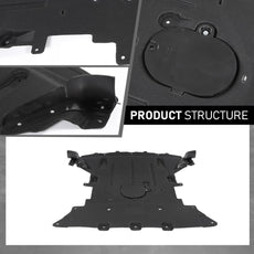 G-PLUS Front Engine Splash Shields for Jeep Grand Cherokee 2022-2024 Cherokee L 2021-2024 Product Specifications