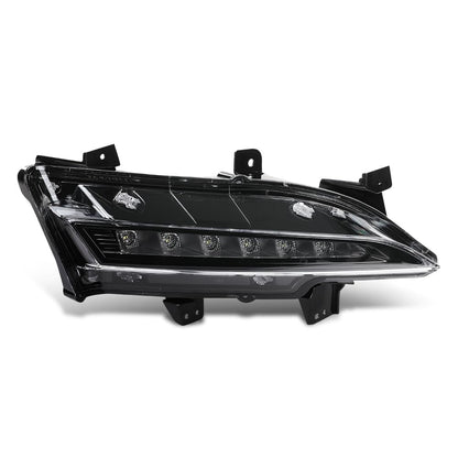 G-PLUS LED Front Fog Light Daytime Running Light Lamp Right Passenger Side Compatible with Lincoln MKC 2015-2018 EJ7Z13200C, FO2563100 Black