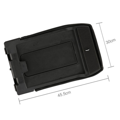 G-PLUS Center Console Lid Replacement Kit Compatible with GMC Sierra Yukon Chevy Silverado Avalanche Suburban Tahoe 1999-2007 Armrest Lid 19127364 19127365 19127366 (Black)