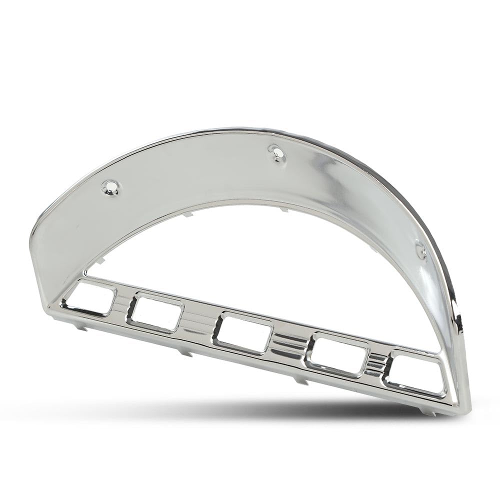 G-PLUS Dash Instrument Bezel Chrome Compatible with 1956 Ford F-Series Pickup Truck 45306 3203B