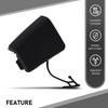 G-PLUS Rear Bumper Tow Hook Eye Cover Cap Compatible with Dodge Journey 2011-2019 Black 1TY40TZZAB