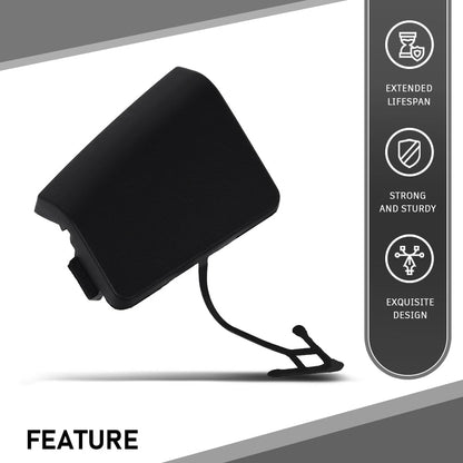 G-PLUS Rear Bumper Tow Hook Eye Cover Cap Compatible with Dodge Journey 2011-2019 Black 1TY40TZZAB