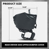 G-PLUS Rear Upper Bumper Cover Left Driver Side, Compatible with Jeep Renegade 2015-2023 6SC04TZZAA, 5VW88TZZAA