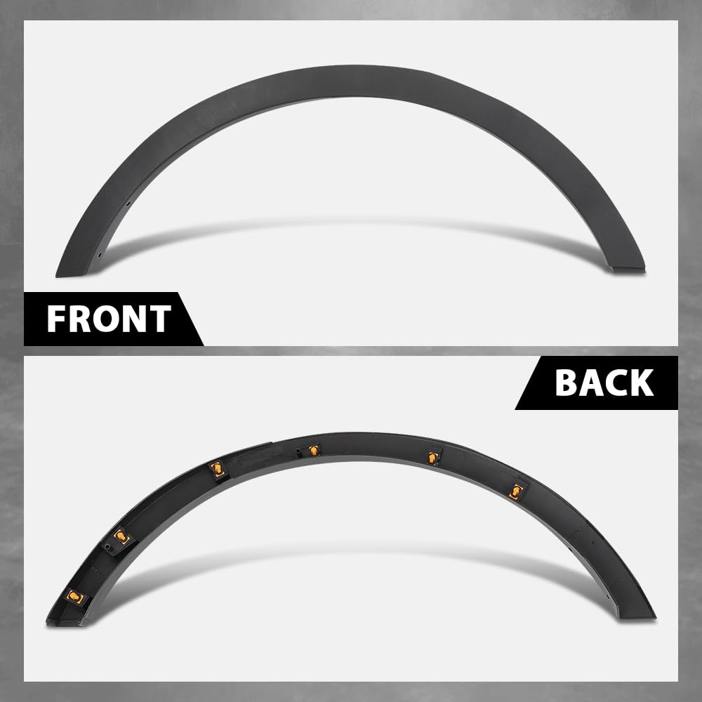 G-PLUS Rear Right Fender Flare Compatible with Ford Escape SEL 2013, Fit Ford Escape (Submodel: S, SE, Titanium) 2013-2016, Wheel Opening Molding Arch Trim, CJ5Z78290A60AA FO1791116