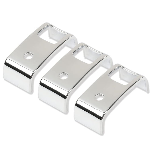 G-PLUS Chrome Rocker Switch Covers 3pcs Compatible with 2006 and Above W900 T800 T660 & C500 Chrome Rocker Switch Bezel 2 Opening