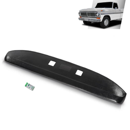 G-PLUS Dashboard Cover Compatible with Ford F100 1967-1972 Dash Cover Black