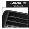 G-PLUS Pair Front Lower Bumper Grilles Covers, Compatible with Audi A3 S3 2013-2017, Left Driver & Right Passenger Side 2PCS, 8V5807682, 8V5807681