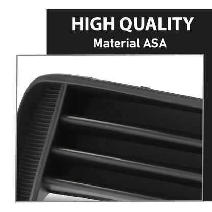 G-PLUS Pair Front Lower Bumper Grilles Covers, Compatible with Audi A3 S3 2013-2017, Left Driver & Right Passenger Side 2PCS, 8V5807682, 8V5807681