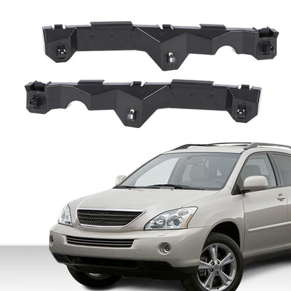 G-PLUS Front Left & Right Side 1pair Bumper Brackets Compatible with Lexus RX330 2004-2006/Lexus RX350 2007-2009/Lexus RX400 2006-2008 LX1033103 LX1032103