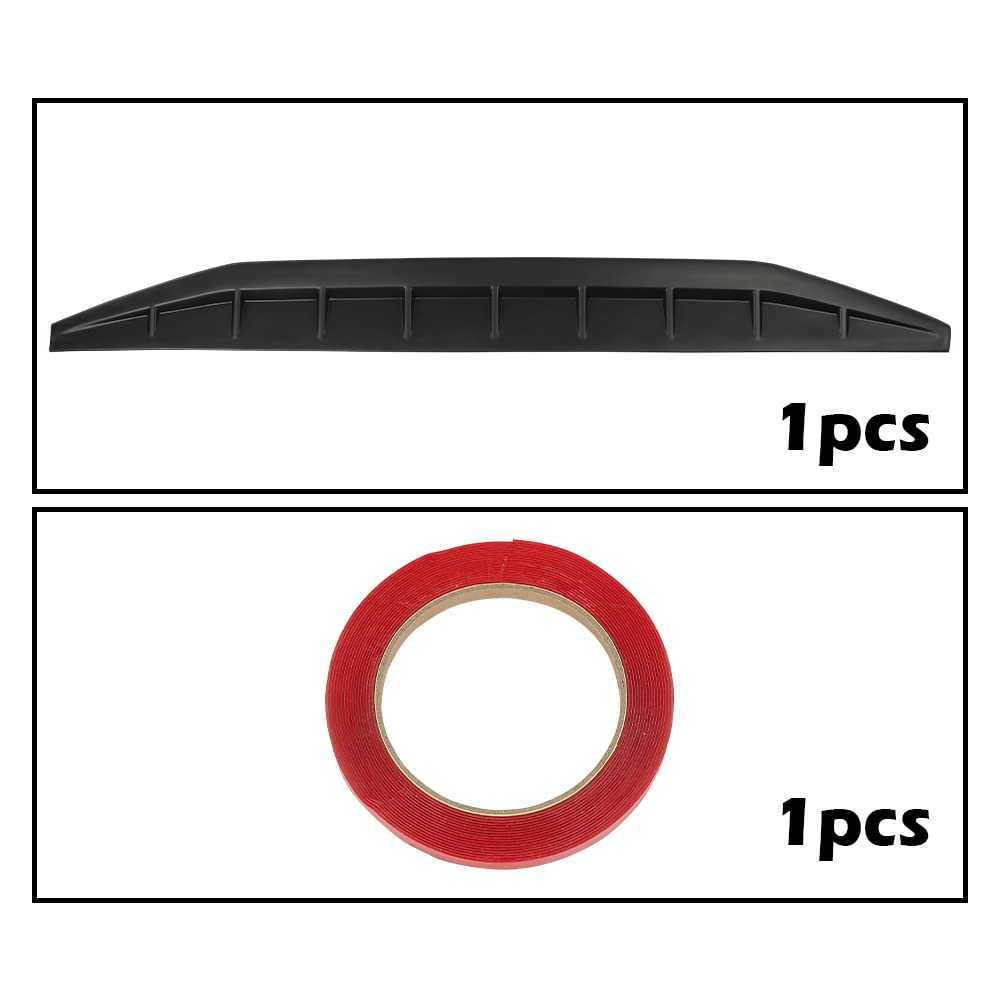 G-PLUS Tailgate Rear Wing Spoiler Compatible with Ford F150 Models 2015-2020 ABS Plastic Black