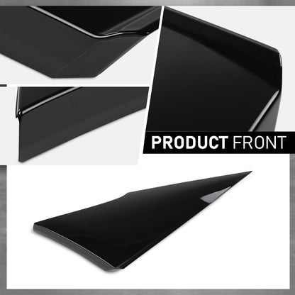 G-PLUS Rear Quarter Moldings Left and Right Side Compatible with Toyota Prius 2016-2021 62505-47012 62506-47012 Glossy Black