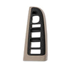 G-PLUS Window Switch Bezel Cover Compatible with Chevy Silverado/GMC Sierra 2003-2007,Fit Chevy Avalanche/Chevy Tahoe/GMC Yukon XL 2004-2006,Fit Chevy Suburban 2004-2007 89045119 89045127 Tan