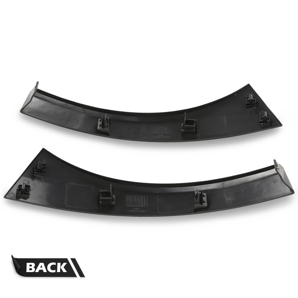 G-PLUS Headlight Fillers Driving Head Light Lamp Molding Set Compatible with Ram ProMaster 1500/2500 /3500 Base 2014-2022 1ZT59ZZZAA 1ZT60ZZZAA CH1089103 CH1088103