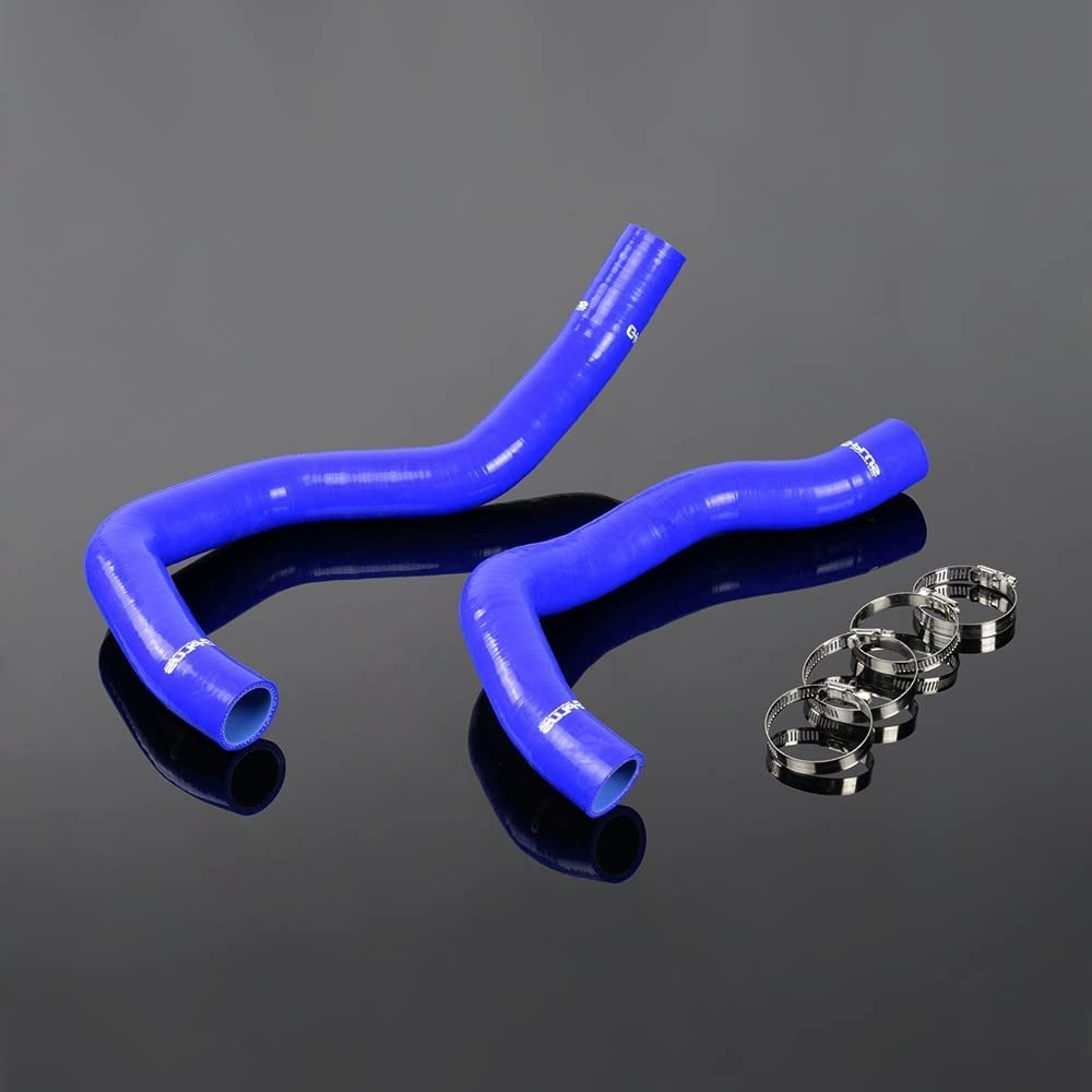 G-PLUS Silicone Radiator Hose Kit Compatible With Nissan 240SX KA24DE 1991 1992 1993 1994,Blue