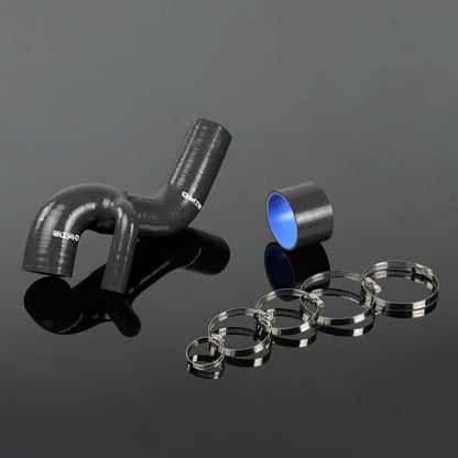 G-PLUS Silicone Intercooler Hose Y Pipe Clamps kit Compatible With Subaru Impreza GC8 EJ20 STI WRX MK1 MK2,Black