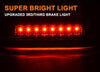 G-PLUS LED 3rd Brake Light, Compatible with Toyota Tacoma 1995-2015 Signal Stop Cargo Third Tail Lamp (Clear Lens Black Housing)