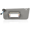 G-PLUS Gray Sun Visor with Light & Mirror Left Driver Side Compatible with Honda Accord 2008-2012 83280TA5A51ZA, 83280TA5A71ZA
