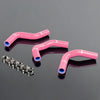 G-PLUS Silicone Radiator Hose Kit Fit Pink Compatible with SUZUKI SWIFT 1.3 G13 GTI 89-00 90 91 92 95