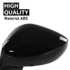 G-PLUS Power Mirror w/ 3-Pin Left Driver Side Compatible with Honda Civic LX/Sport 2022-2023 Manual Folding 76258T20A01-PFM HO1320350 Glossy Black