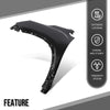 G-PLUS Front Left Driver Side Fender Assembly Compatible with Chevy Trax 2017-2022 GM1240403, 42334473 Black