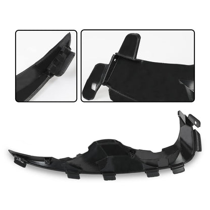 G-PLUS Front Bumper Bracket Compatible with 2012-2016 Chevy Sonic, Black Steel Aluminum Mounting Brackets, Pair Set, Front Bumper Retainer Replacement