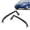 G-PLUS Front Left and Right Bumper Bracket Compatible with Honda Civic 2006-2011 DX/EX 4-Door Sedan Driver & Passenger LH/RH Front Bumper Bracket 71140SNAA00 HO1067108 71190SNAA00 HO106610