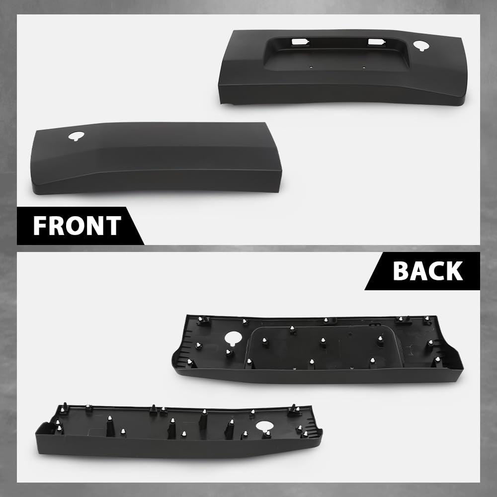 G-PLUS Left & Right Rear Door Lower Molding Compatible with Ford Transit Transit-150 Transit-250 Transit-350 2015-2019,Without Camera Hole CK4Z-99425B28-BB, KK3Z-99425B28-BC