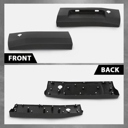 G-PLUS Left & Right Rear Door Lower Molding Compatible with Ford Transit Transit-150 Transit-250 Transit-350 2015-2019,Without Camera Hole CK4Z-99425B28-BB, KK3Z-99425B28-BC