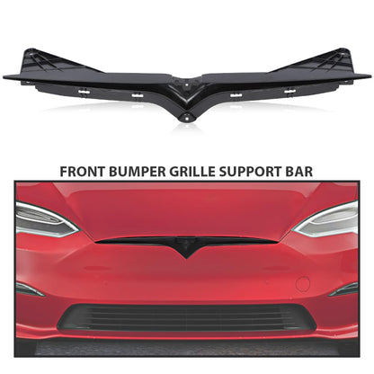 G-PLUS Front Bumper Grille Support Bar Compatible with Tesla Model S 2016 2017 2018 2019 2020 2021 1062472-00-F