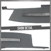 G-PLUS TPE Dash Cover Dashboard Panel Compatible with Chevy & GMC C1500 C2500 C3500 K1500 K2500 K3500 Suburban Yukon 1989-1994 Instrument Panel Cover Gray