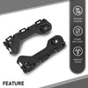 G-PLUS 2PCS Front Bumper Support Bracket, Compatible with Ford Edge 2011-2014/ Lincoln MKX 2012-2015, BT4Z17C947A, BT4Z17C947B