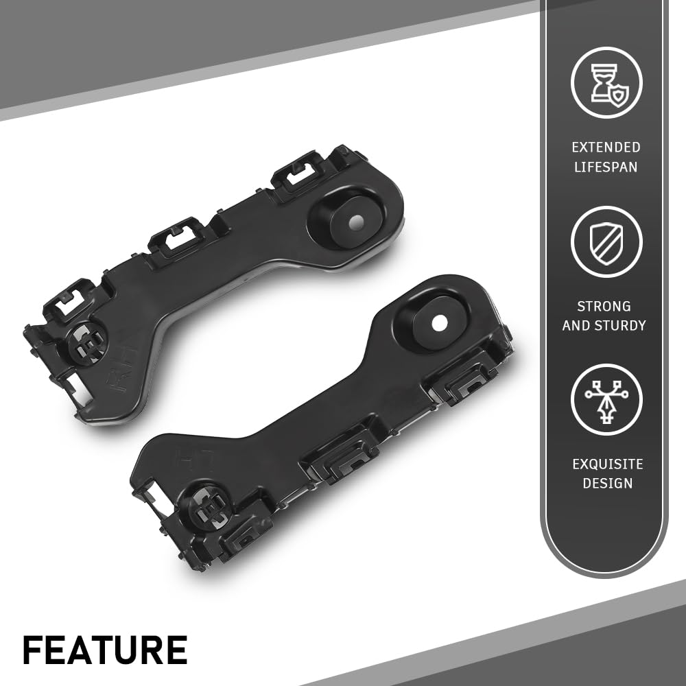 G-PLUS 2PCS Front Bumper Support Bracket, Compatible with Ford Edge 2011-2014/ Lincoln MKX 2012-2015, BT4Z17C947A, BT4Z17C947B