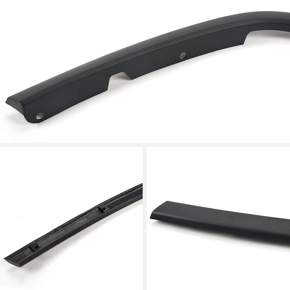 G-PLUS Front Left Fender Flare Fender Trim Compatible with Jeep Grand Cherokee 2011-2016 Wheel Opening Molding Arch Trim Black