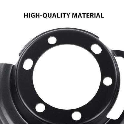 G-PLUS Front LH & RH Brake Dust Shield Compatible with Jeep Cherokee XJ 1984-2001, Fit Jeep Wrangler 1987-2006, Fit Jeep Grand Cherokee 1993-1998 Brake Backing Plate Dust Shield 52005476, 52005477
