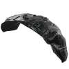 G-PLUS New Front Driver & Passenger Side Fender Liner Set Compatible with 2009-2018 Dodge Ram R1500 68110686AE, 68110687AE CH1249152, CH1248152 Black Pair
