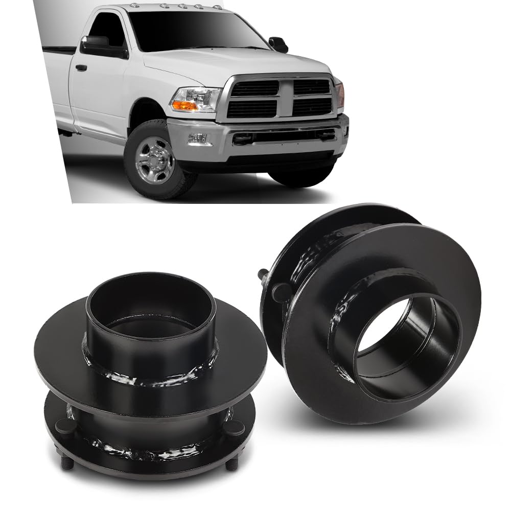 G-PLUS 2.5" Lift Front Steel Leveling Kit Compatible with Dodge Ram 1500 1994-2001,Fit Dodge Ram 2500 1994-2013, Fit Dodge Ram 3500 1994-2012 (4WD Only)