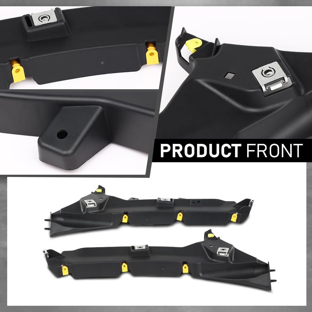 G-PLUS Front Bumper Mount Support Bracket Compatible with Jaguar XF XFR 2012-2015,Fit Jaguar XFR-S 5.0L V8 A/T Base Sedan 2013-2015