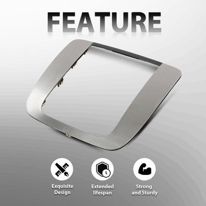 G-PLUS Center Dash Radio Surround Trim Compatible with Chevy Silverado 1500 Tahoe GMC Sierra 1500 Yukon 2007-2014 15211886 26887440 25807746 15211885