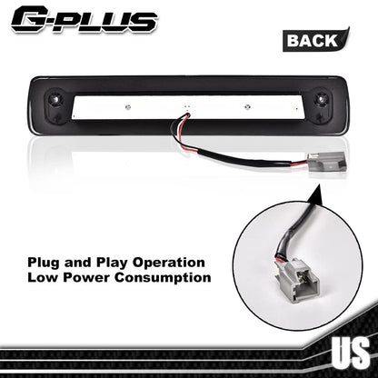 G-PLUS LED 3rd Third X Brake Light Rear Brake Stop Tail Light Compatible with 2015-2018 Colorado/Canyon GM25971002 52019397 High Mount Stop Light Third Tail Light