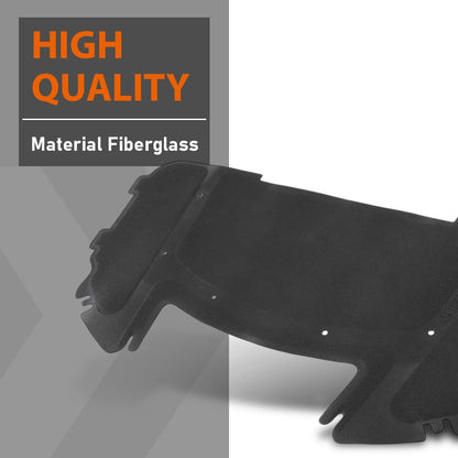 G-PLUS Hood Engine Sound Insulation Pad Compatible with BMW 3 Series E90 E91 E92 E93 323i 325i 51487059260 Black