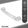 G-PLUS Bumper Face Bar Reinforcement Rear Compatible with Jeep Compass 2017-2022 68243701AA