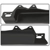 G-PLUS Rear Trunk/License Filler Set Compatible with Cadillac Deville 1980-1992/Fit for Cadillac Fleetwood 1980-1992/Fit Cadillac Brougham 1980-1992 Black 3pcs