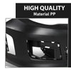 G-PLUS Front Bumper Cover Compatible with Impreza 2011-2014 (Submodel: WRX, WRX Limited, WRX Premium, WRX STI, WRX STI Limited), 57704FG113, SU1000167, Primed Black