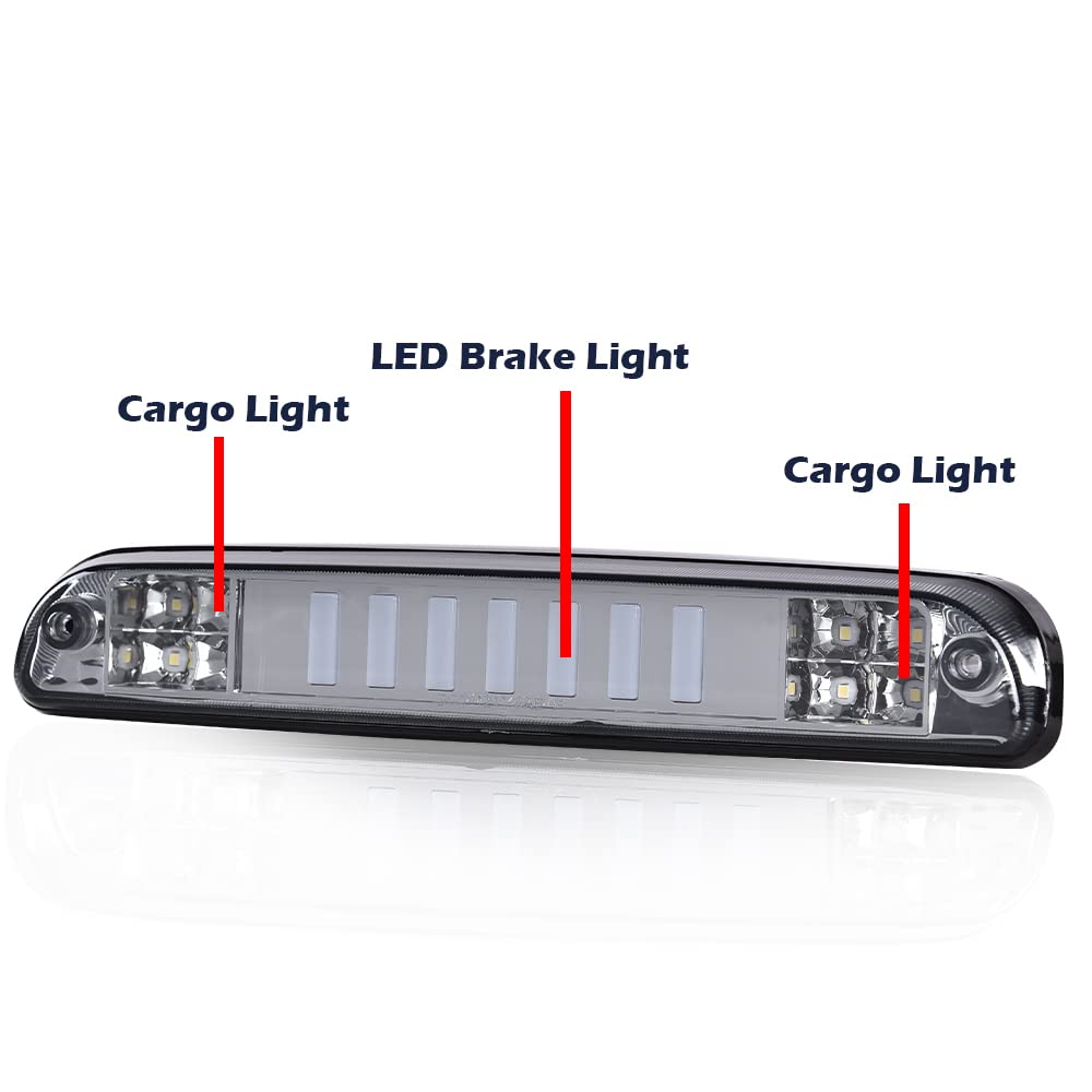 G-PLUS High Mount Stop Third Type I Brake Tail Light Compatible with 1993-2011 Ranger 1999-2016 F250 F350 F450 F550 Super Duty 1995-2003 Mazda B2300 B2500 B3000 B4000 CC3Z13A613B